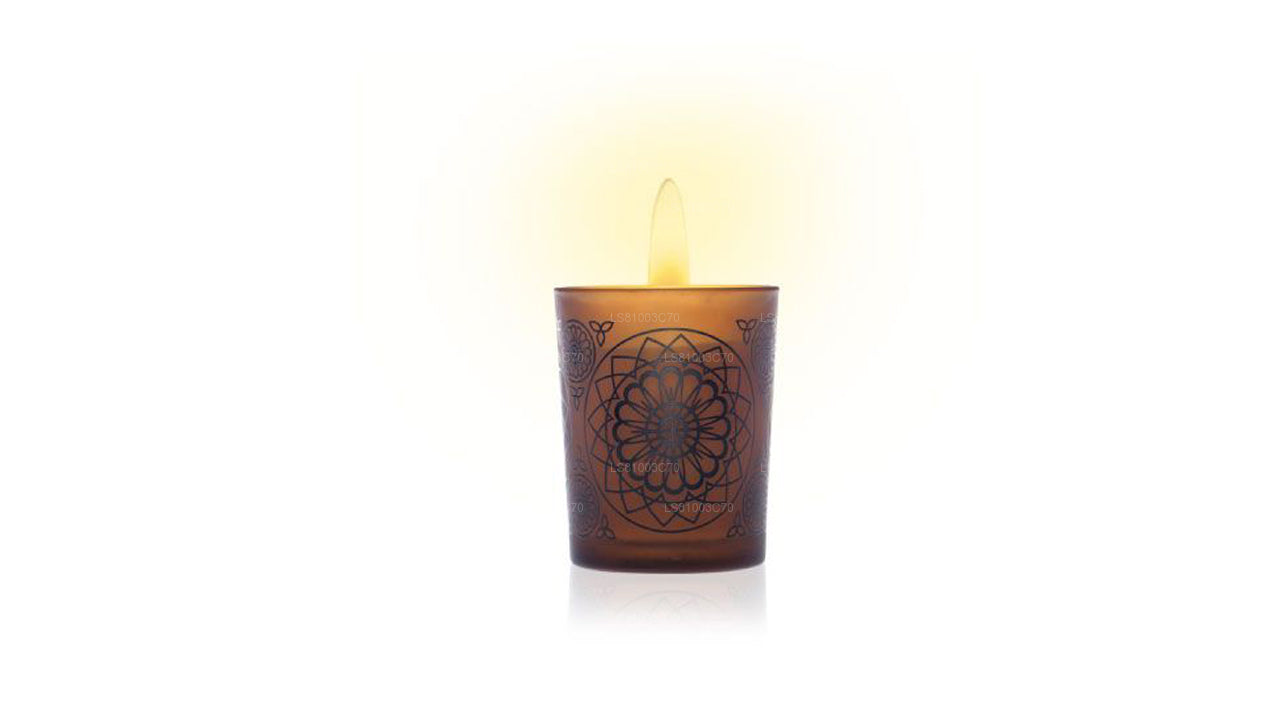 Spa Ceylon Spiced Sandalwood - Aromaveda Natural Candle (50g