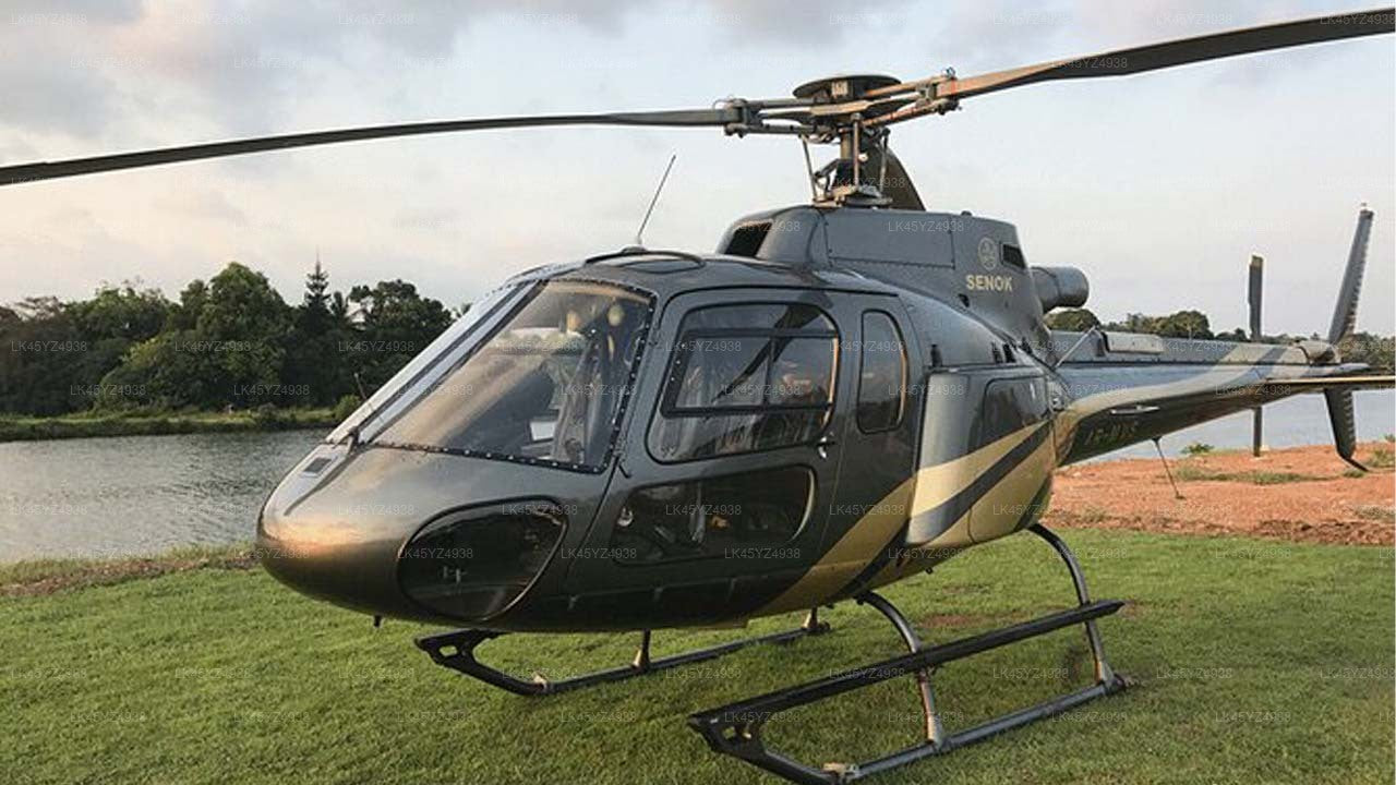 Helicopter Transfer between Colombo Airport (CMB) and Bentota City