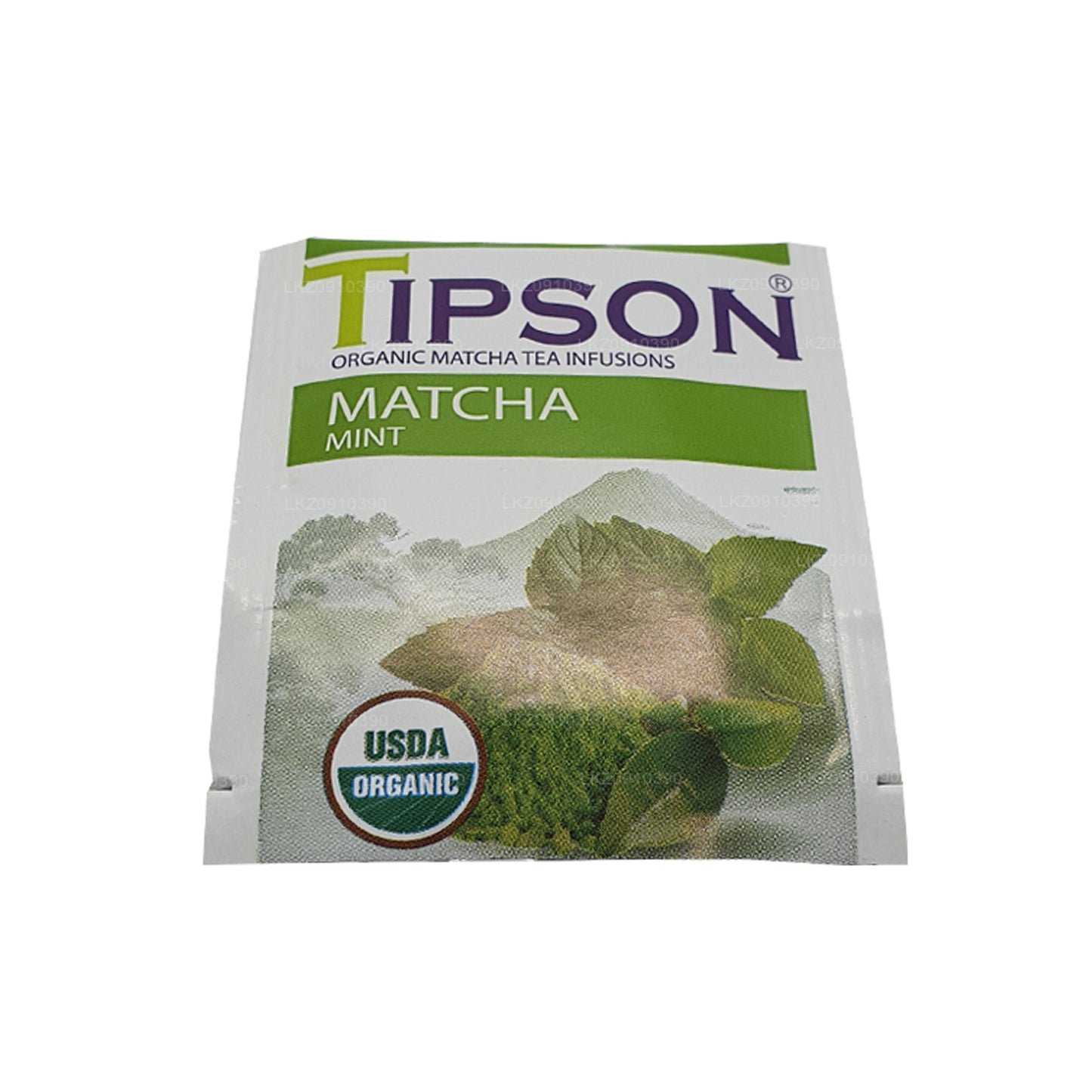 Tipson Tea オーガニック抹茶とミント (37.5g)