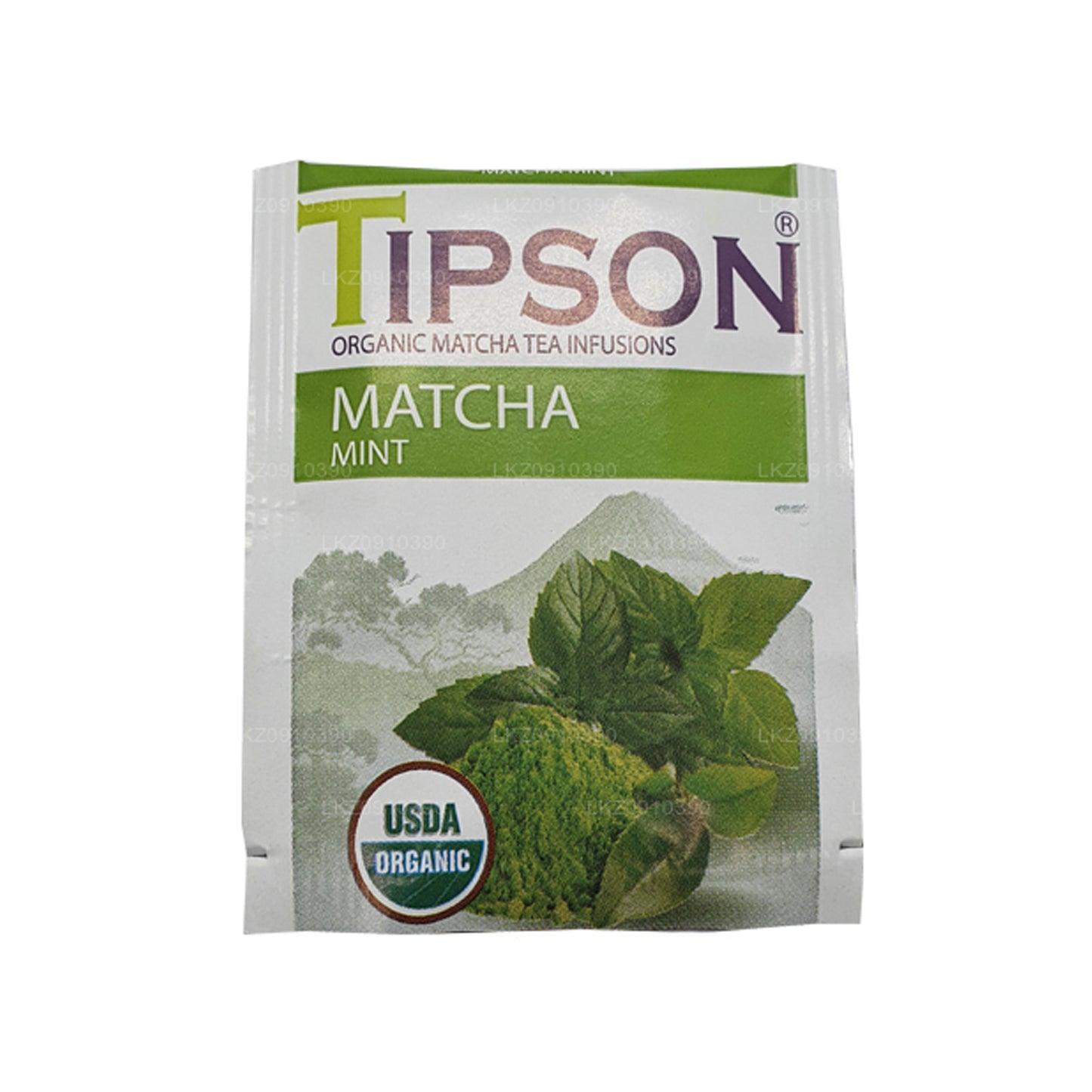 Tipson Tea オーガニック抹茶とミント (37.5g)