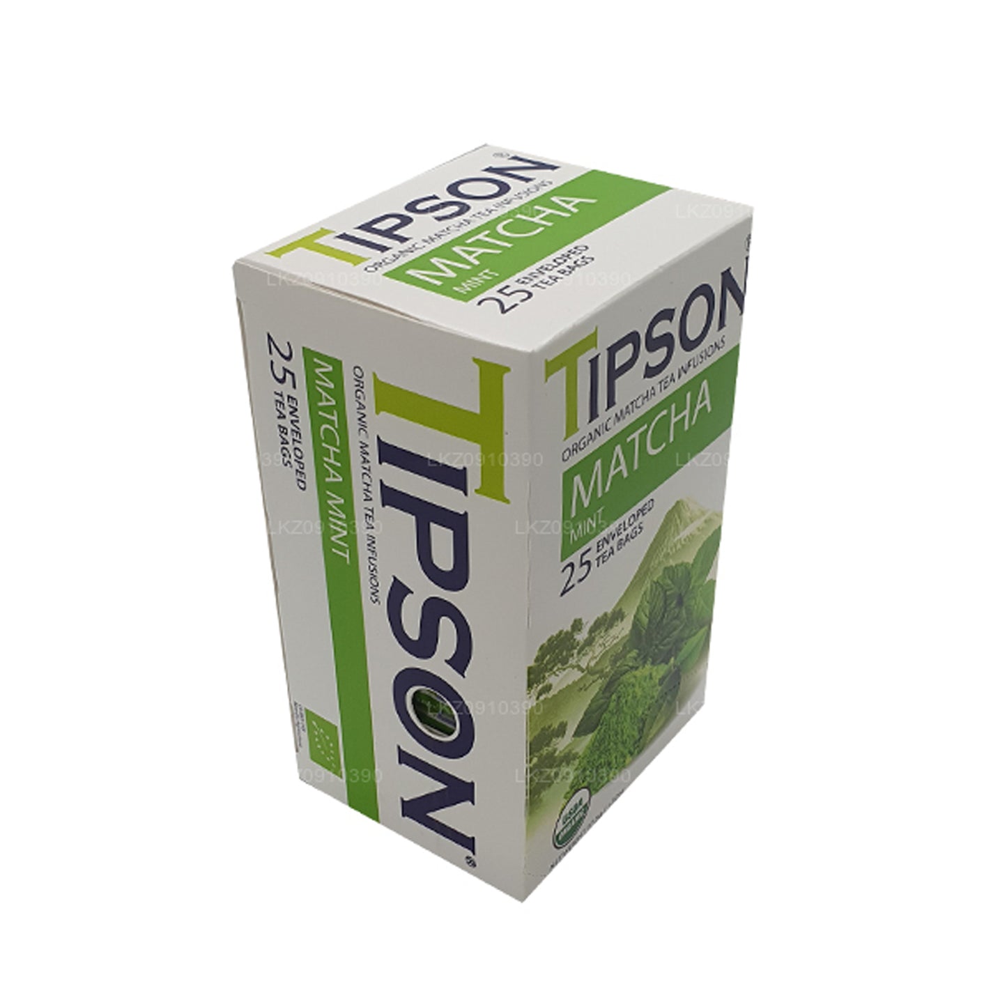 Tipson Tea オーガニック抹茶とミント (37.5g)