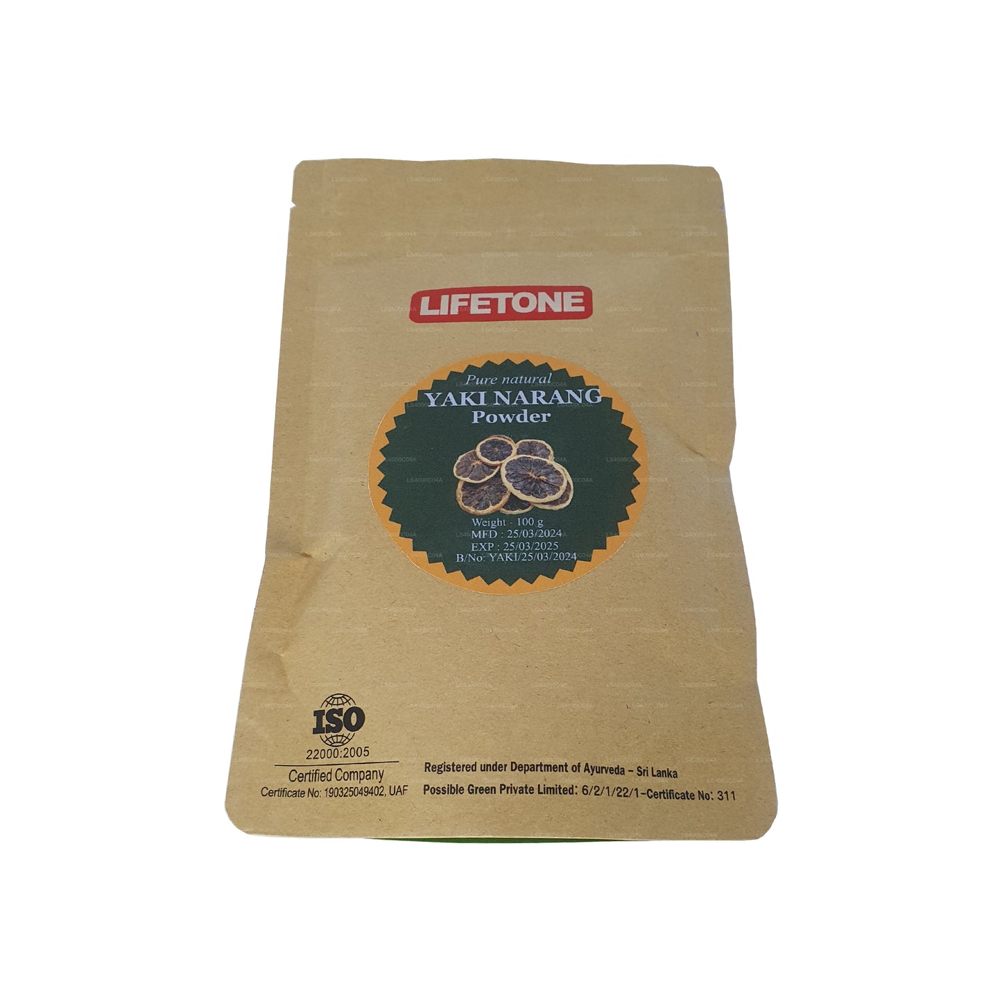 Lifetone Yaki Narang Powder (100g)