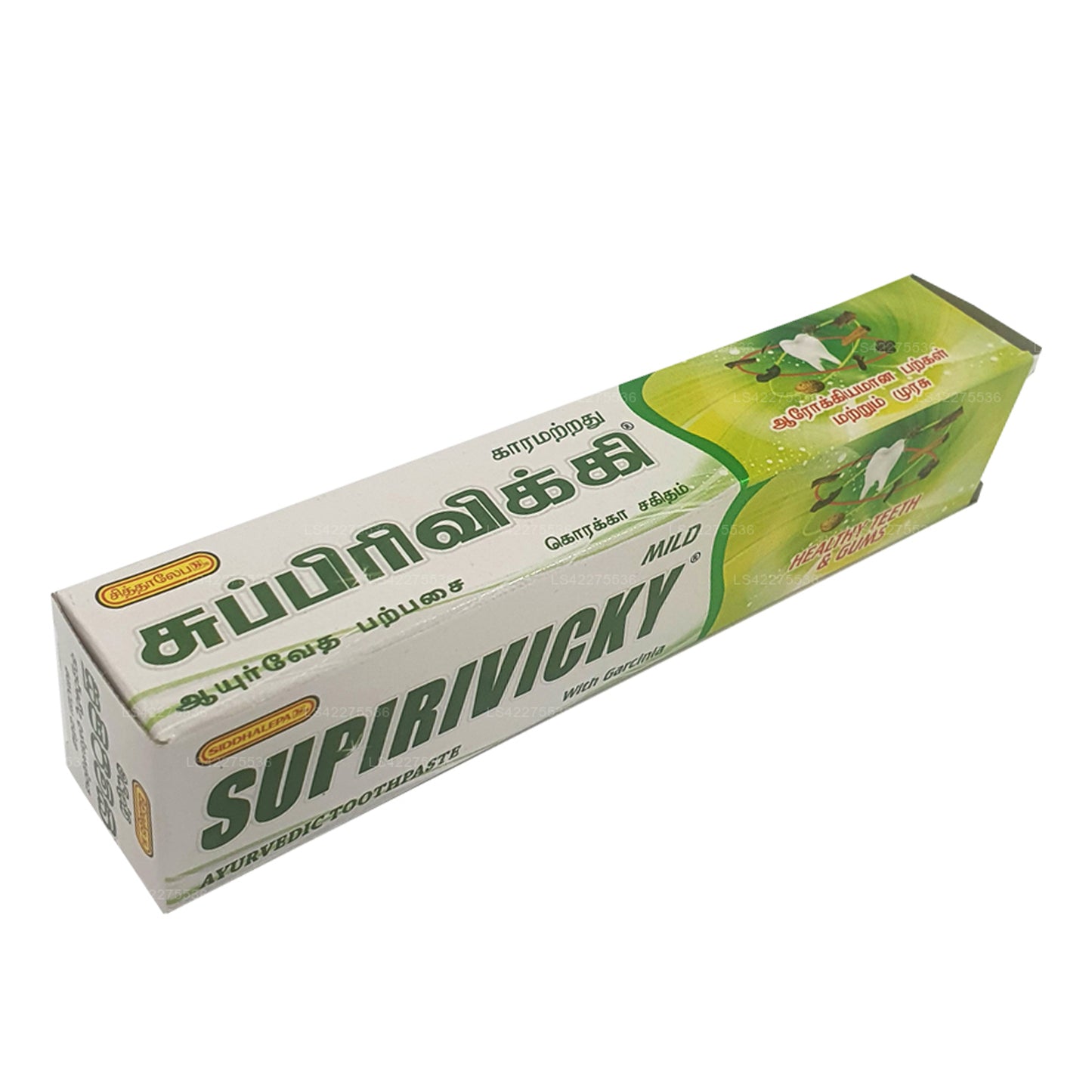 Siddhalepa Supirivicky マイルドアーユルヴェーダ歯磨き粉 (40g)