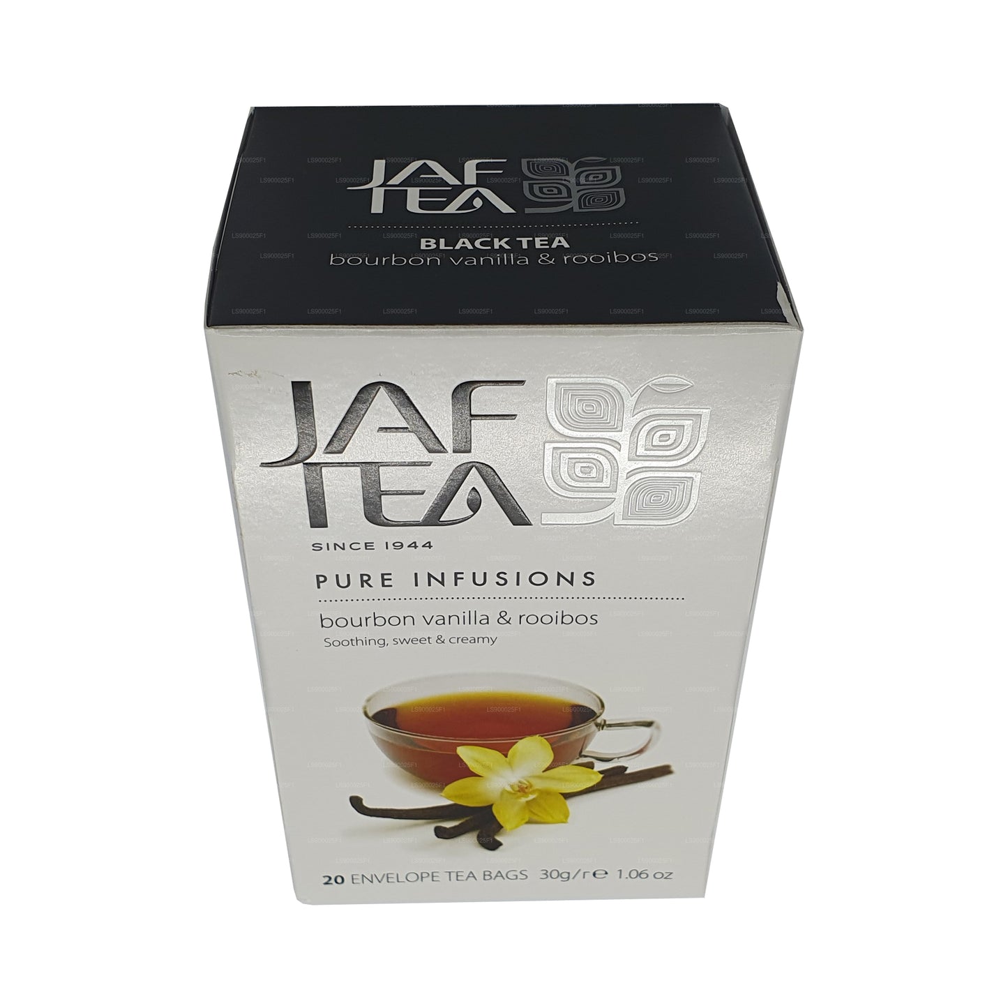 Jaf Tea Pure Infusionsコレクションバーボンバニラルイボス (30g) 20ティーバッグ