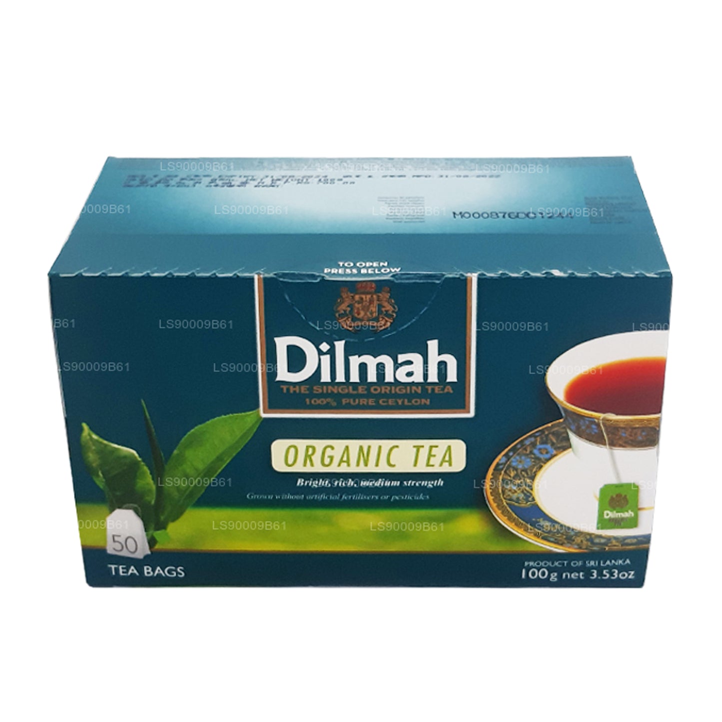 Dilmah オーガニックティー (100g) ティーバッグ50個