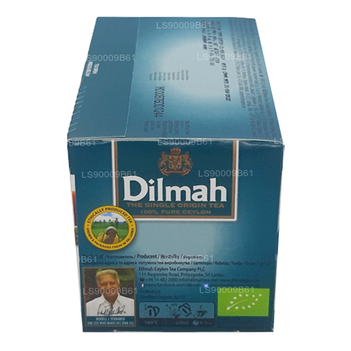 Dilmah オーガニックティー (100g) ティーバッグ50個