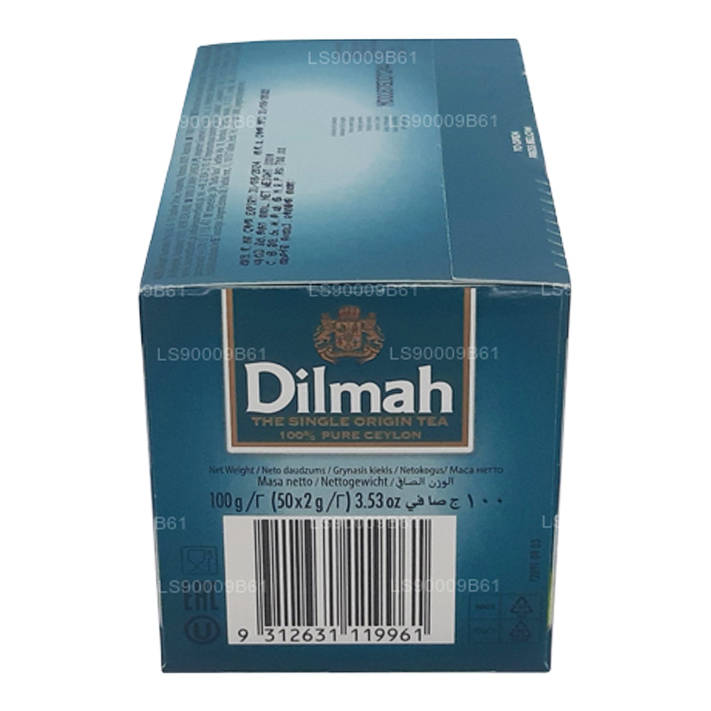 Dilmah オーガニックティー (100g) ティーバッグ50個