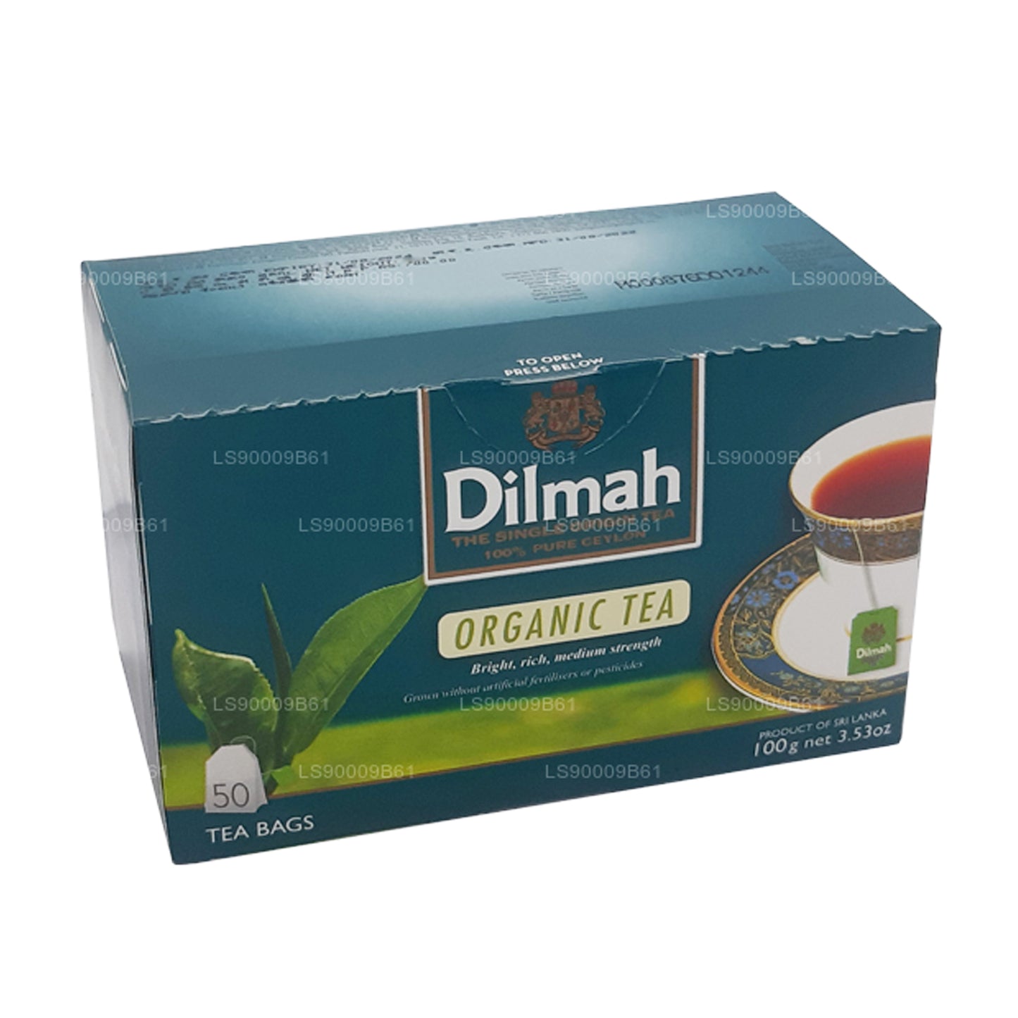 Dilmah オーガニックティー (100g) ティーバッグ50個