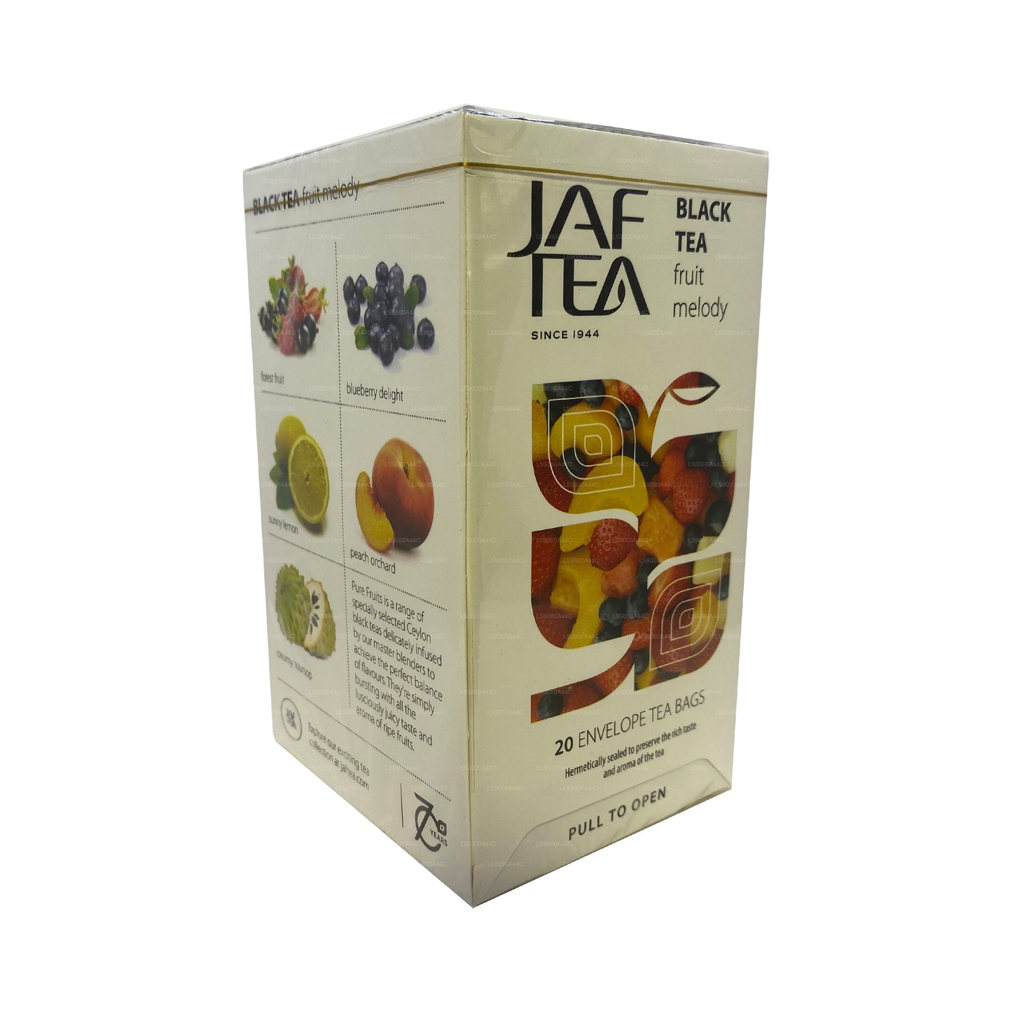 Jaf Tea ピュアフルーツコレクションブラックティーフルーツメロディ (30g) 20ティーバッグ