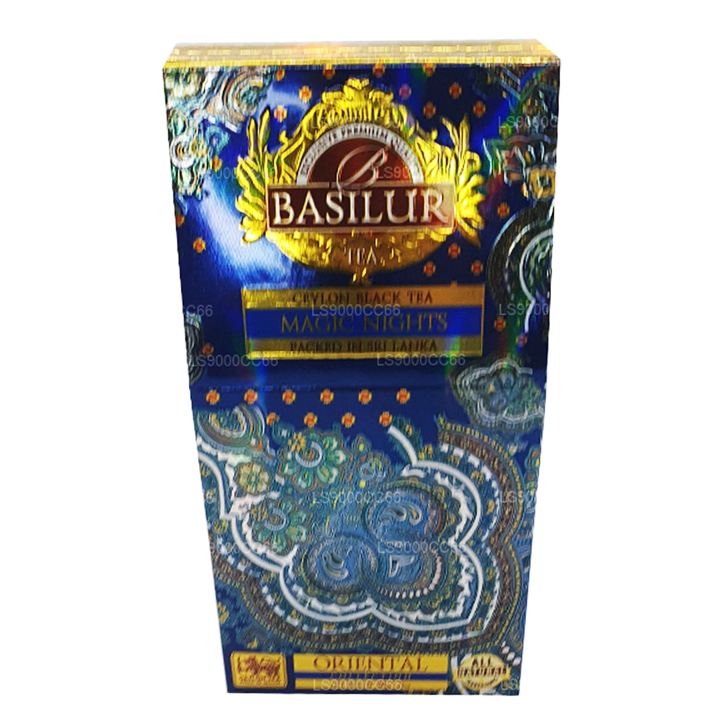 Basilur マジックナイツセイロンブラックリーフティー (100g)