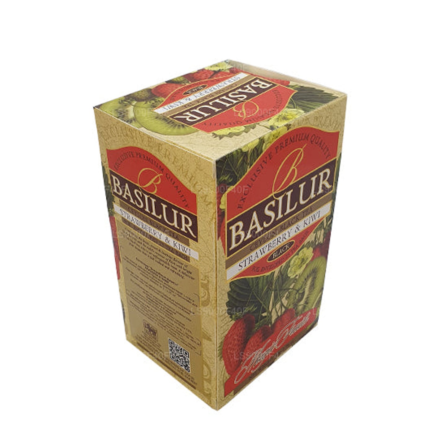 Basilur ストロベリーとキウイ (50g) ティーバッグ20個