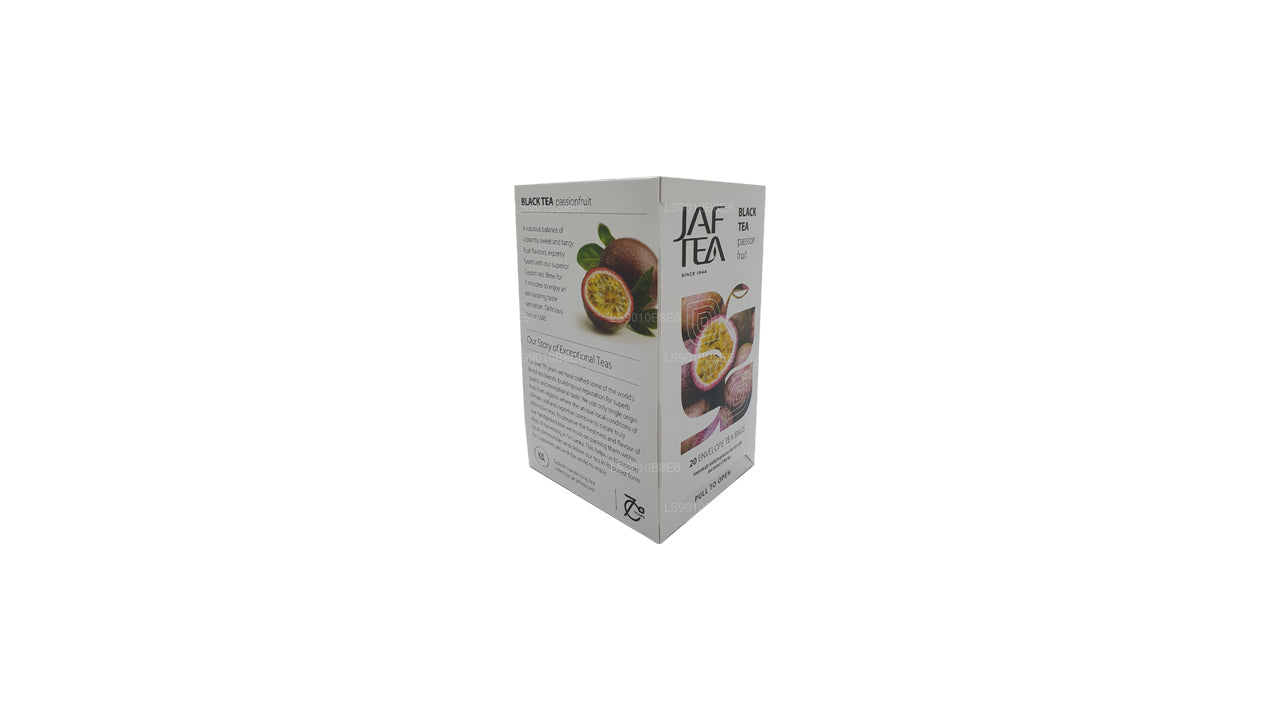 Jaf Tea ピュアフルーツコレクションブラックティーパッションフルーツホイルエンベロープティーバッグ (30g)