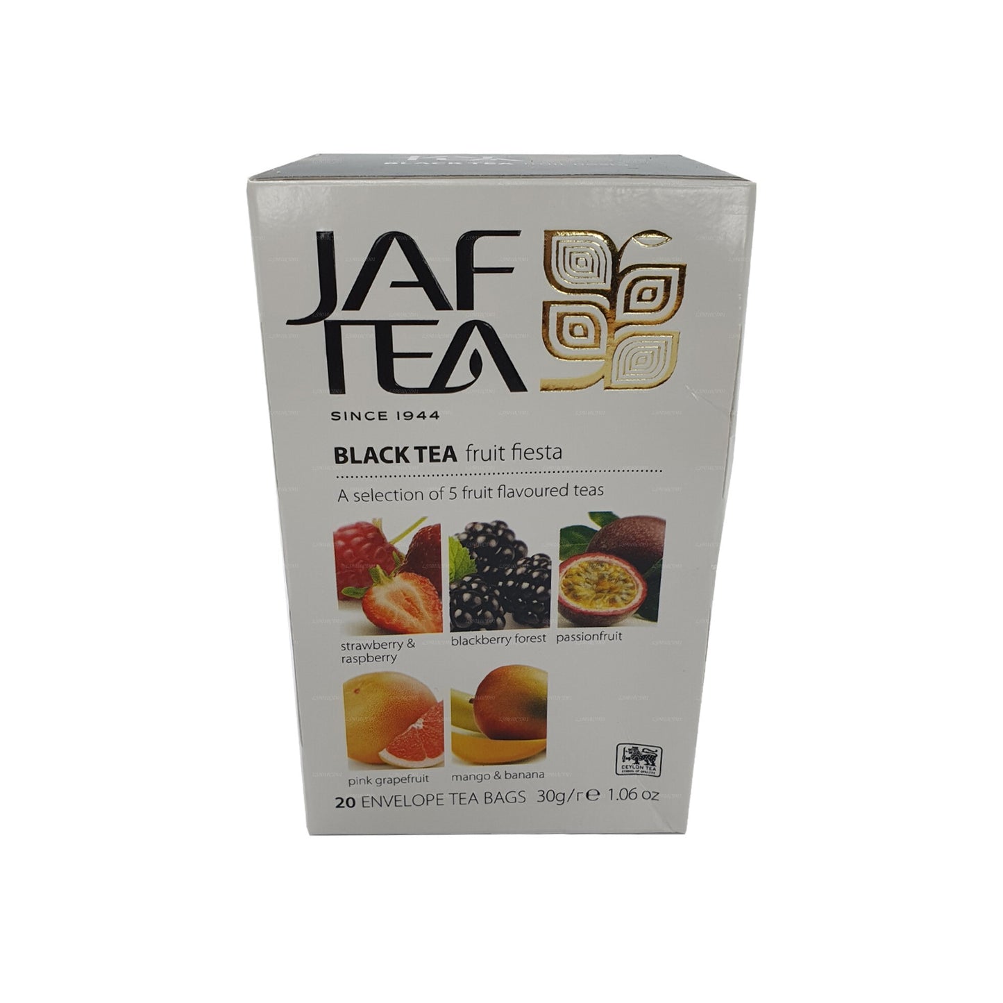 Jaf Tea ピュアフルーツコレクションブラックティーフルーツフィエスタ (30g) 20ティーバッグ