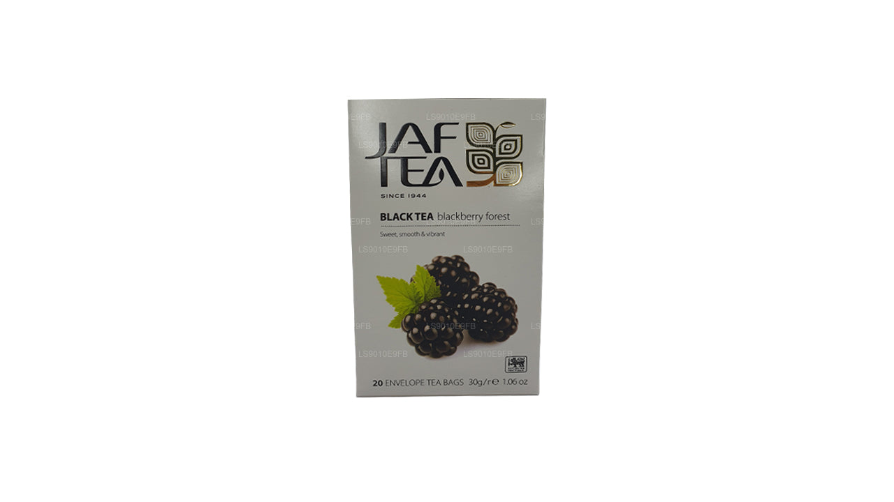 Jaf Tea ピュアフルーツコレクションブラックベリーフォレストホイルエンベロープティーバッグ (30g)