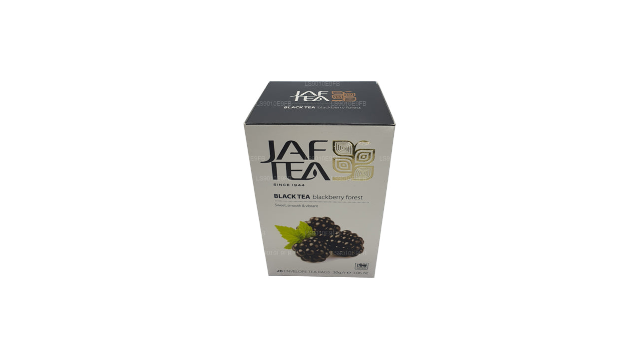 Jaf Tea ピュアフルーツコレクションブラックベリーフォレストホイルエンベロープティーバッグ (30g)