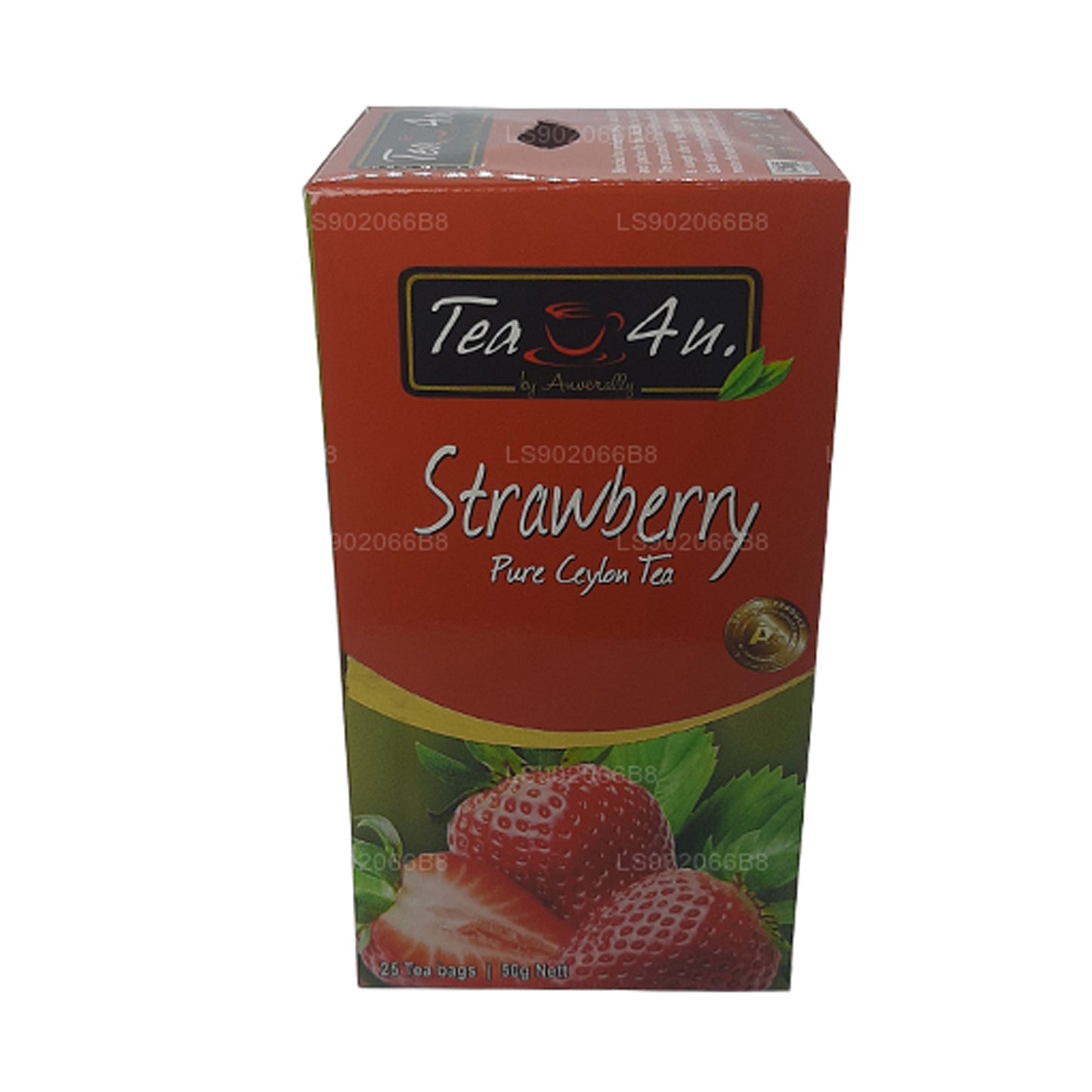 Tea4U ストロベリーピュアセイロンティー (50g) 25ティーバッグ