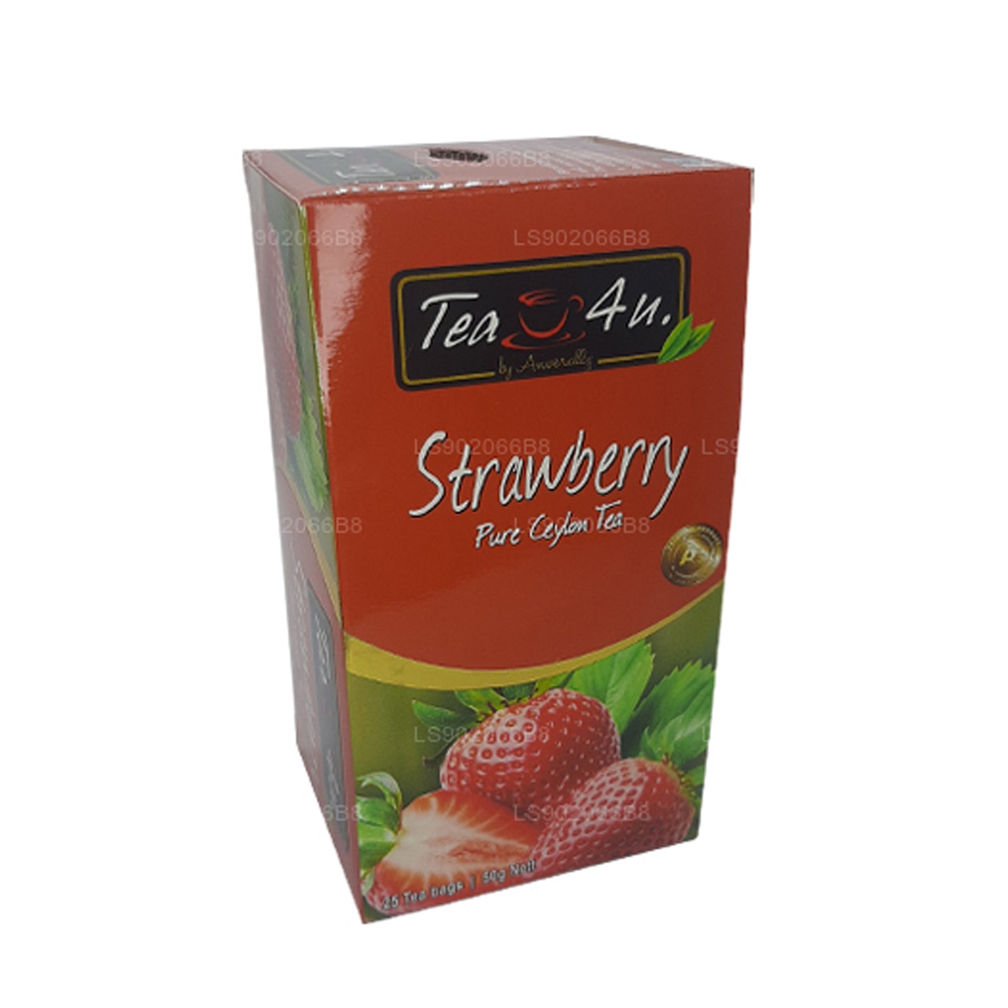 Tea4U ストロベリーピュアセイロンティー (50g) 25ティーバッグ