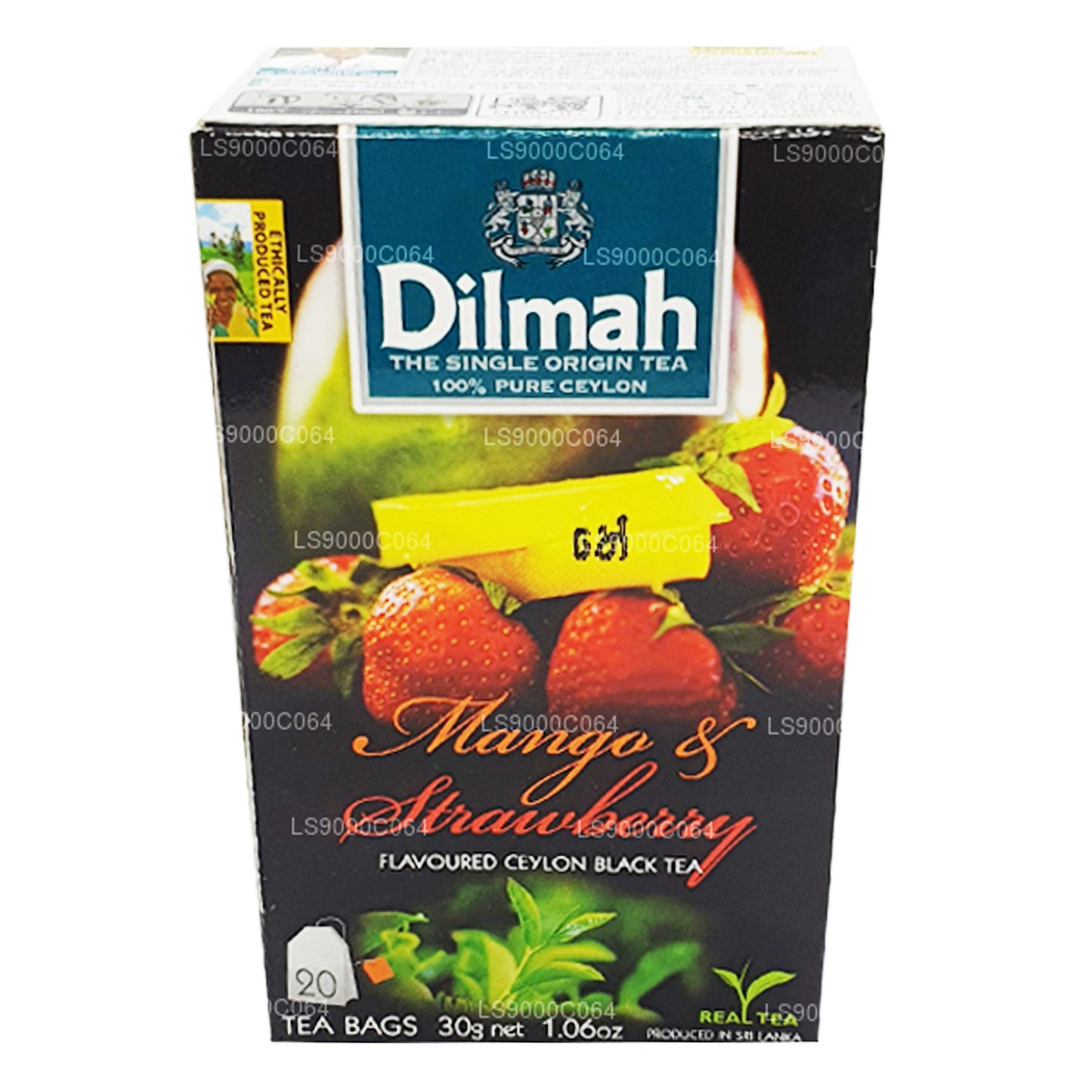 Dilmah マンゴーとストロベリーフレーバーティー (30g) 20ティーバッグ