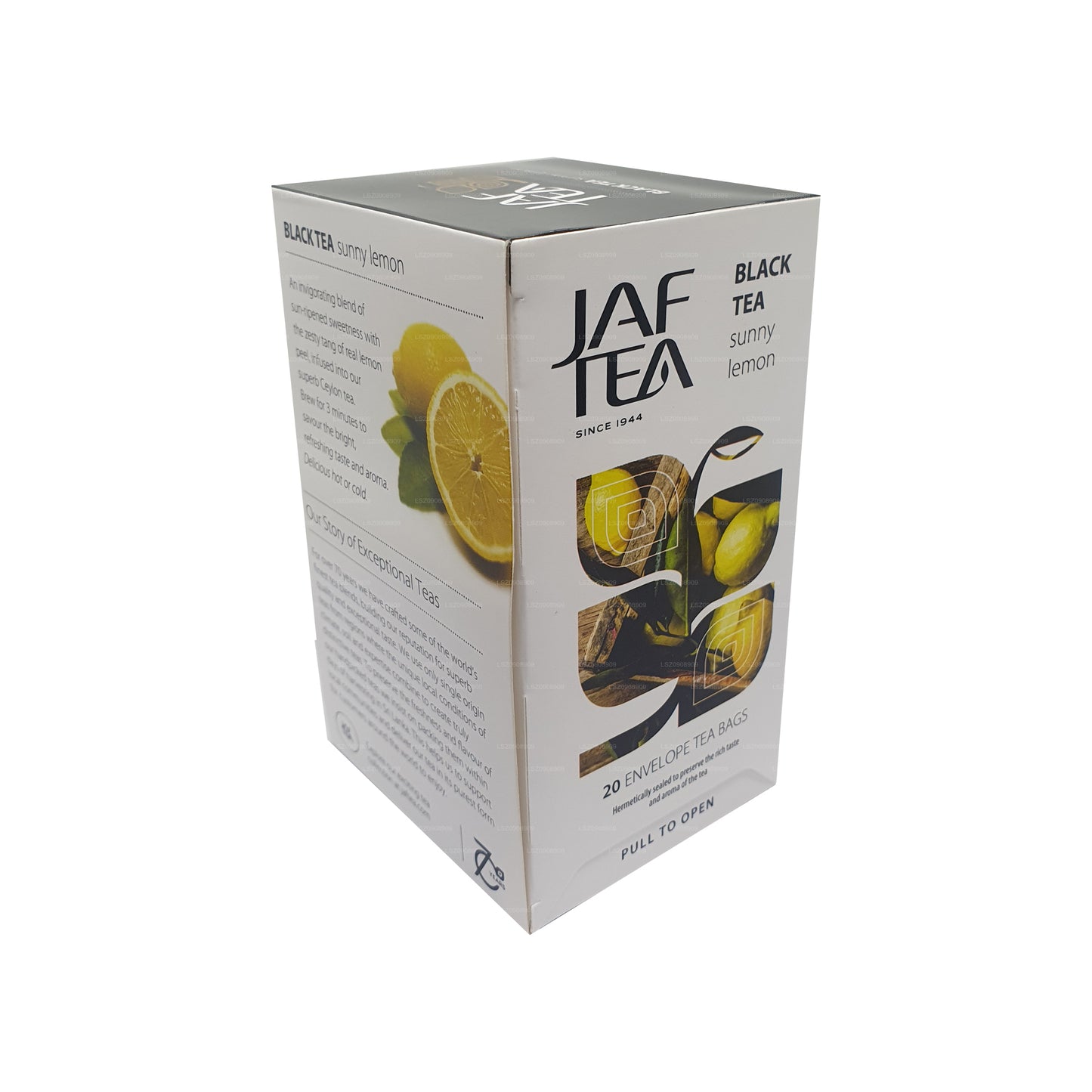 Jaf Tea ピュアフルーツコレクション 紅茶 サニーレモン ホイル包み ティーバッグ (30g)