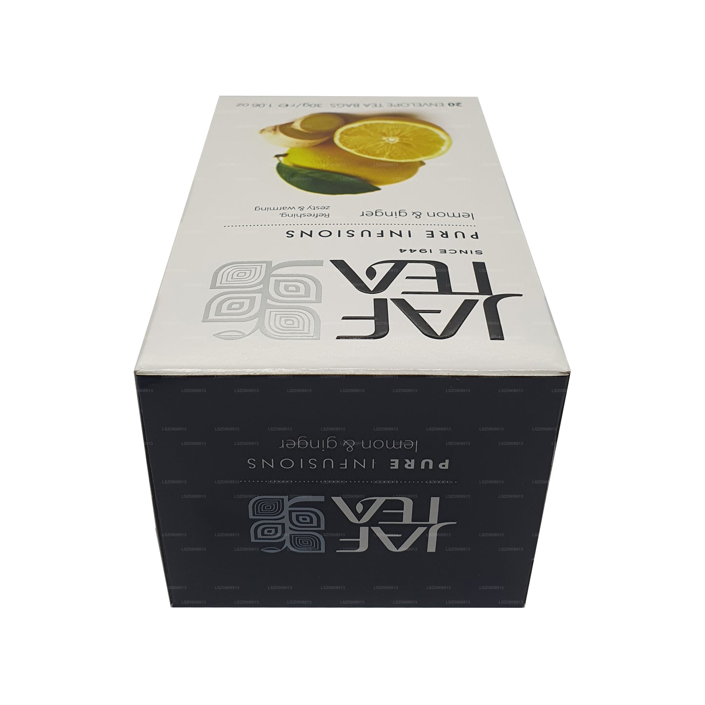 Jaf Tea Pure Infusions Collection レモン＆ジンジャー ホイルエンベロープ ティーバッグ (30g)