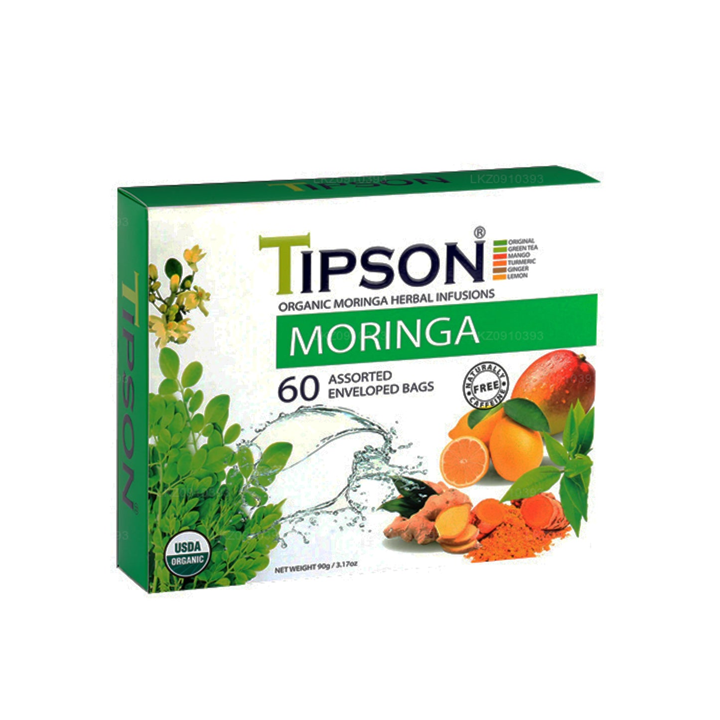 Tipson Tea オーガニックモリンガアソート (90g)