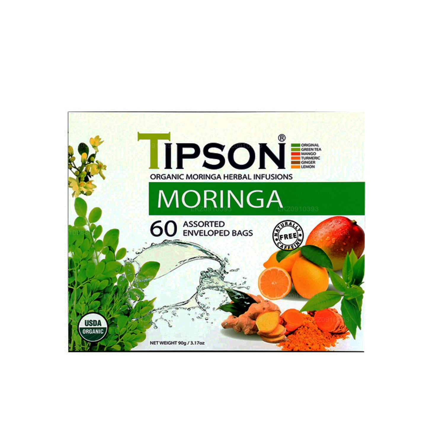 Tipson Tea オーガニックモリンガアソート (90g)