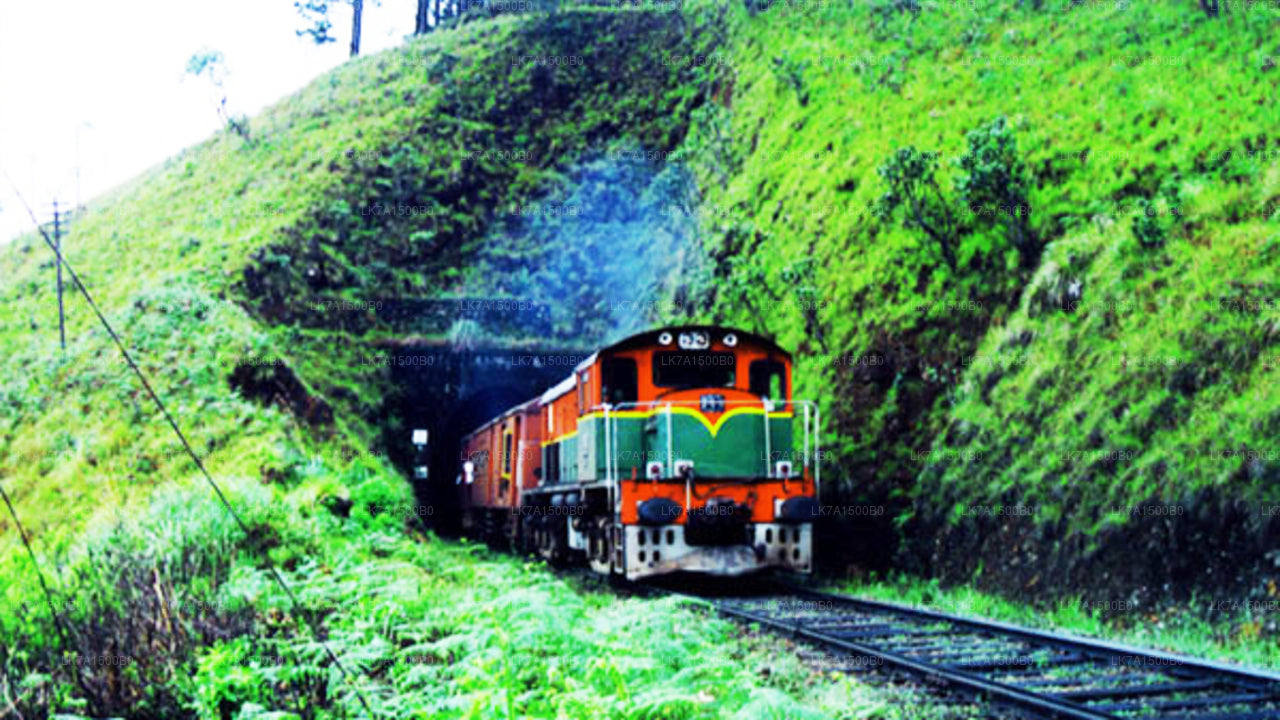 コロンボからエラへの列車乗車（列車番号：1015「ウダラタメニケ」）