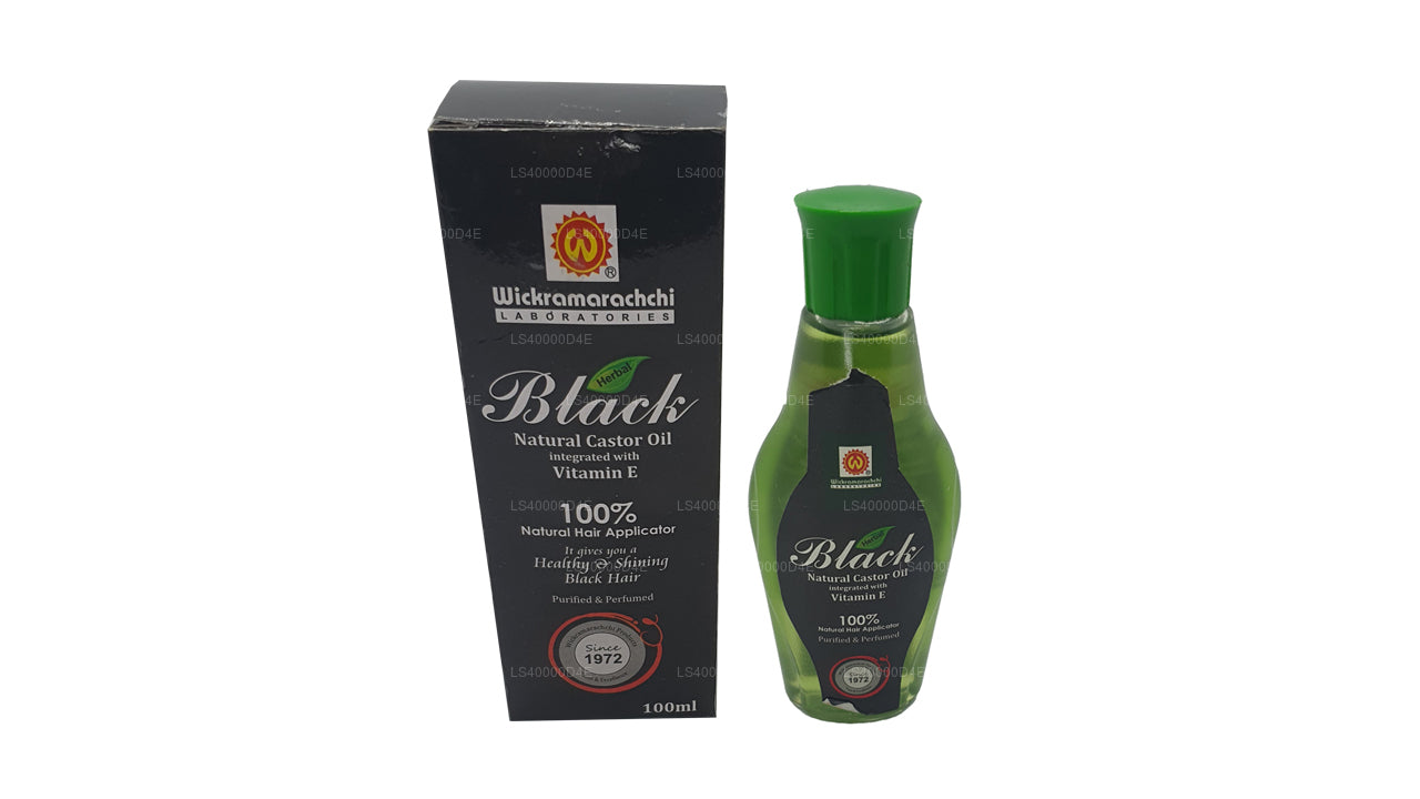 Wickramarachchi Labs ブラック ヘア オイル (100ml)