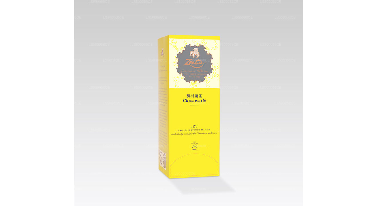 ゼスタ ピュアカモミール紅茶 – ピラミッド ティーバッグ 30 個 (60g)