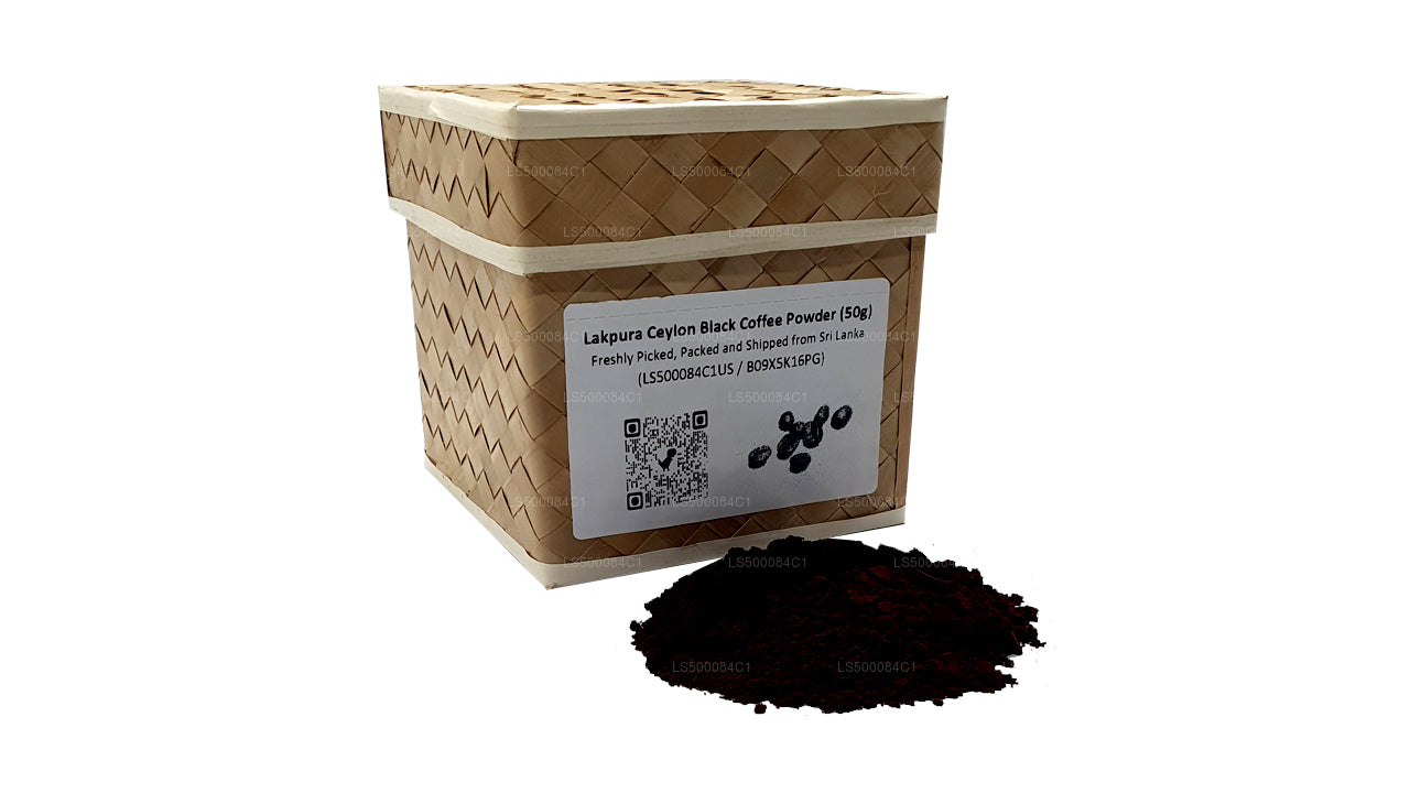 ラクプラセイロンブラックコーヒーパウダー (50g)
