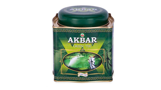 アクバルクラシックグリーンティーリーフティー (250g) 缶