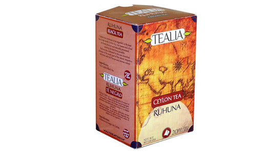 Tealia セイロン地方茶「ルフナ」ピラミッド型ティーバッグ(40g)