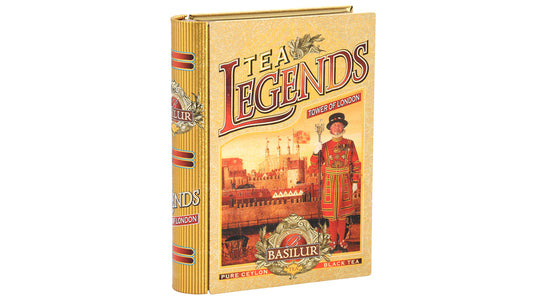 Basilur Tea Book "Tea Legends - Tower of London" (100g) キャディ