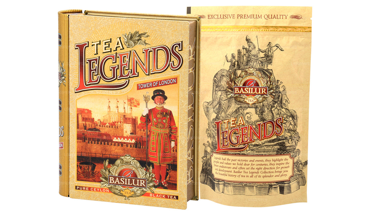 Basilur Tea Book "Tea Legends - Tower of London" (100g) キャディ