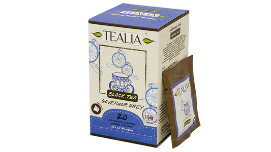 Tealia ガバナー グレー - ピラミッド エンベロープ サシェ 20 個 (40g)