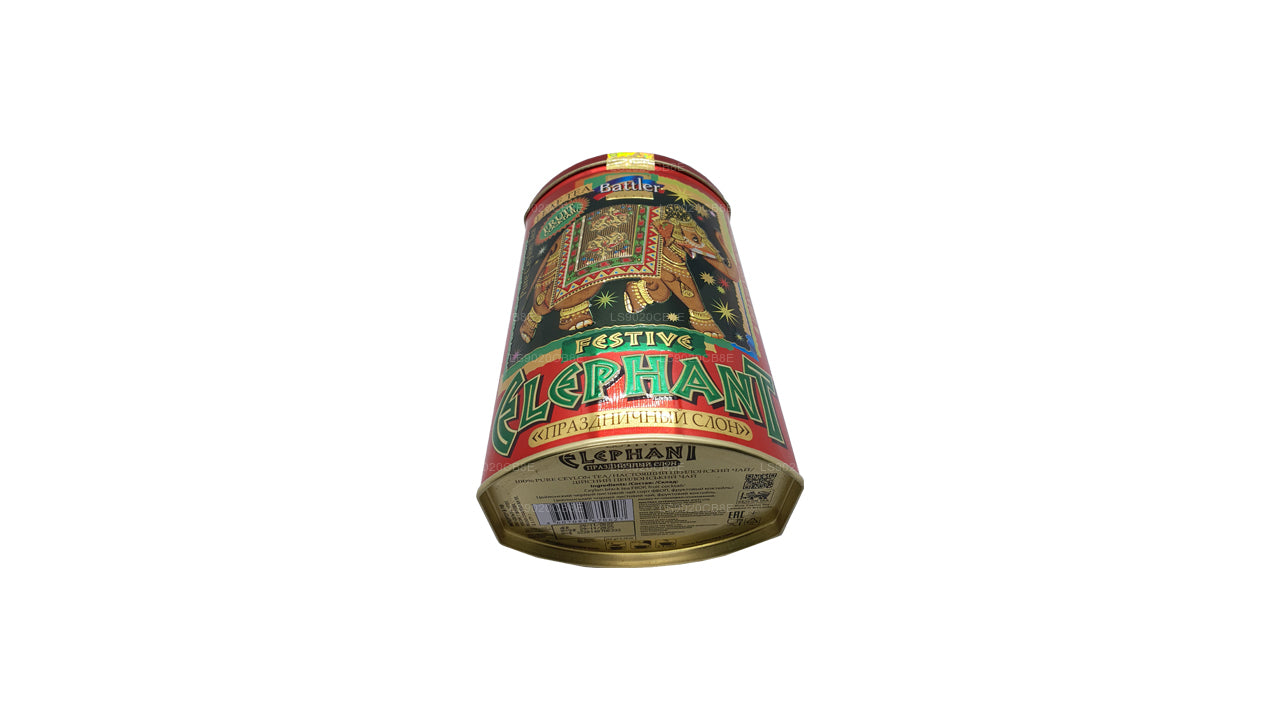 バトラーフェスティブエレファントフルーツカクテル缶キャディー (100g)