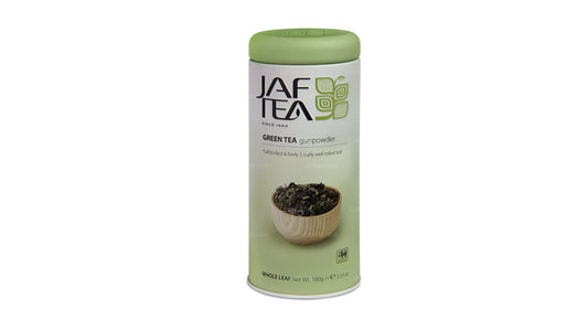 Jaf Tea ピュアグリーンコレクションガンパウダーキャディー (100g)