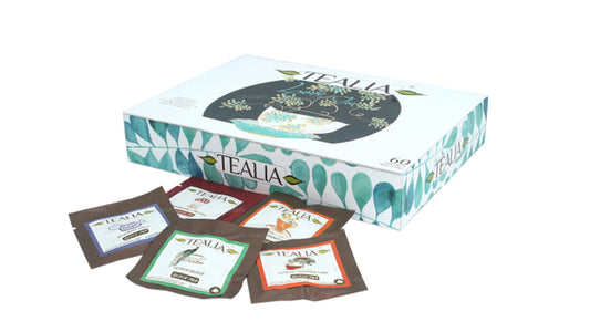 Tealia ギフトパック 60 サシェ - 紅茶コレクション